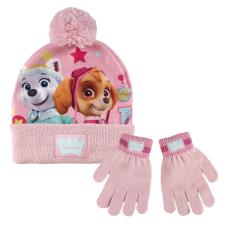 Paw Patrol Pink Bobble Hat & Gloves Set